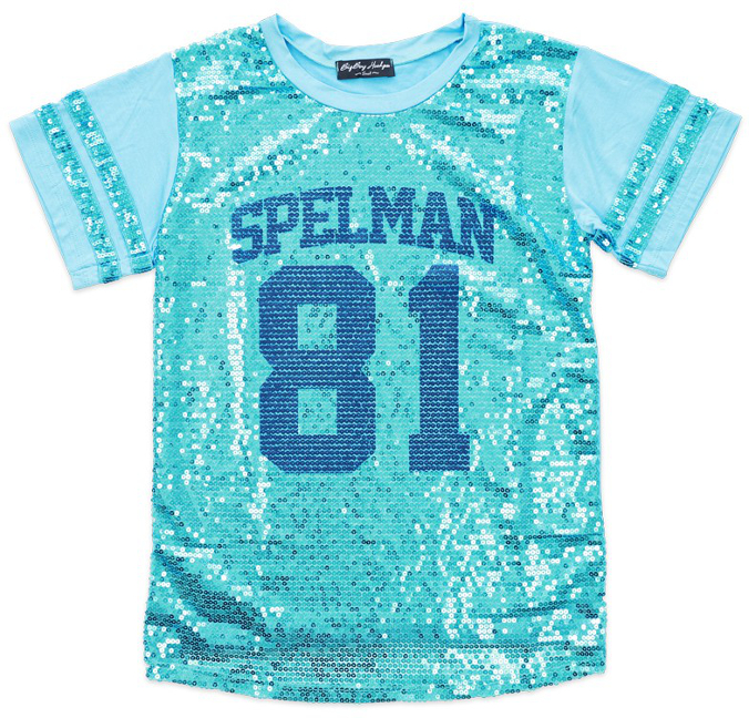 Spelman College Female Sequins Tee - 1819