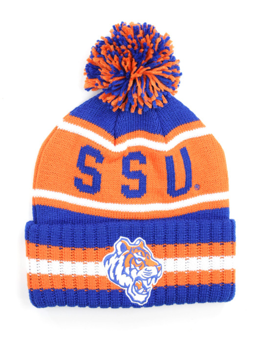 Savannah State Beanie w/ Puffball - 2024
