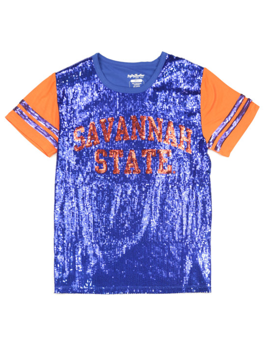 Savannah State Sequins Tee - 2024