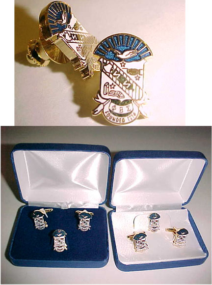Sigma Cufflinks Pin Set