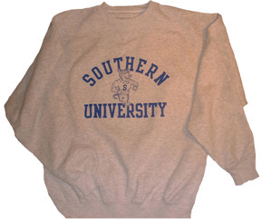 Southern University Big Cotton Fleece Crew