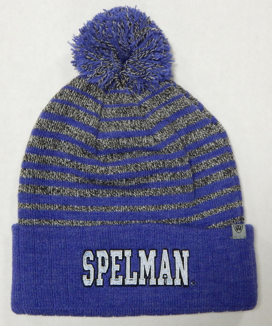 Spelman Blue Pom Beanie - FO