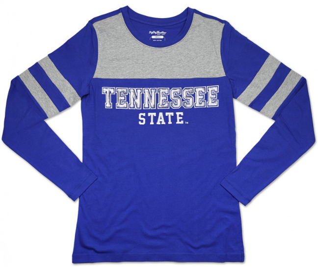 Tennessee State Women's Sequin Long-Sleeve Tee - 1920