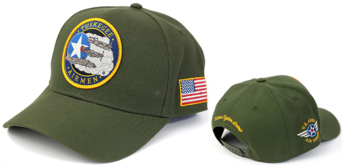 Tuskegee Airmen Green Cap - TA161-GRN
