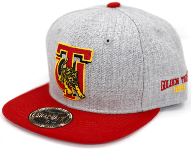 Tuskegee University Grey Snap-back Cap - 1920