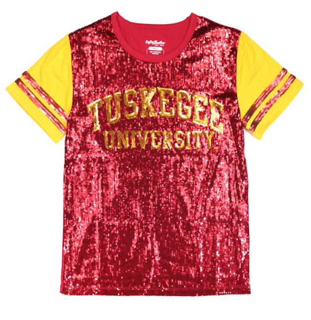 Tuskegee University Sequins Tee - 2024