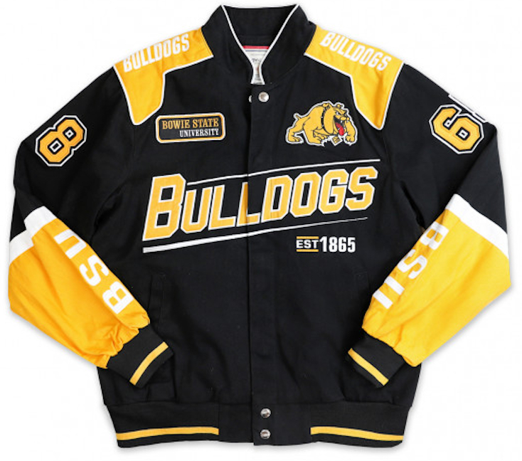 Bowie State Twill Racing Jacket