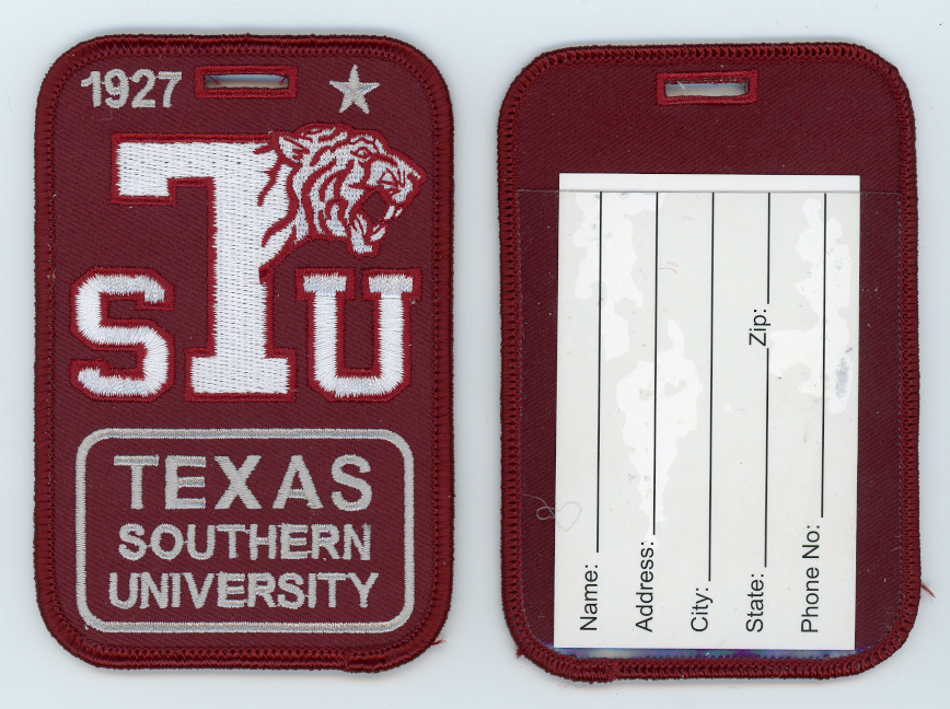 Texas Southern Luggage Tags - Set of 2 - 2025