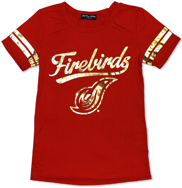 University of District Columbia Female Foil Tee - 1819