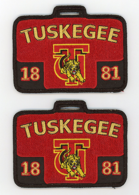 Tuskegee Univ Briefcase Luggage Tags - Set of 2