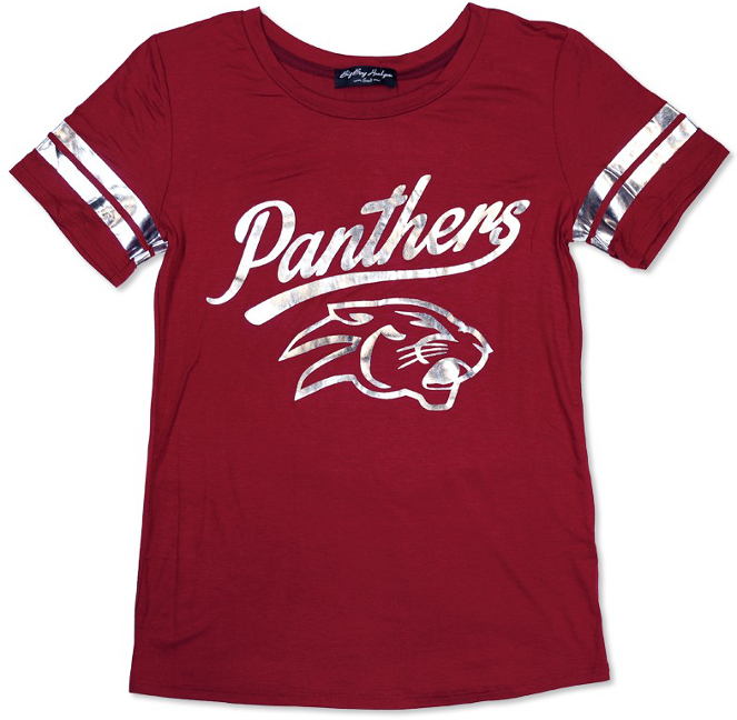 Virginia Union Female Foil Tee - 1819