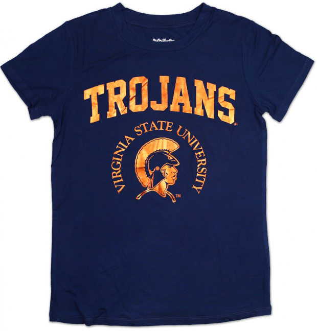 Virginia State Women's Foil Tee - 1920