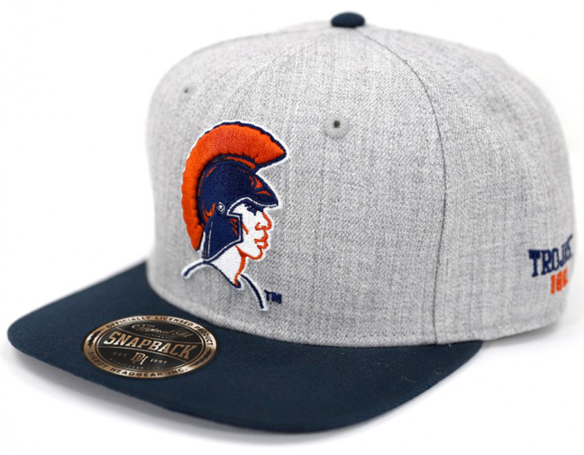 Virginia State University Grey Snap-back Cap - 1920