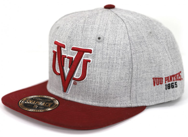 Virginia Union University Grey Snap-back Cap - 1920