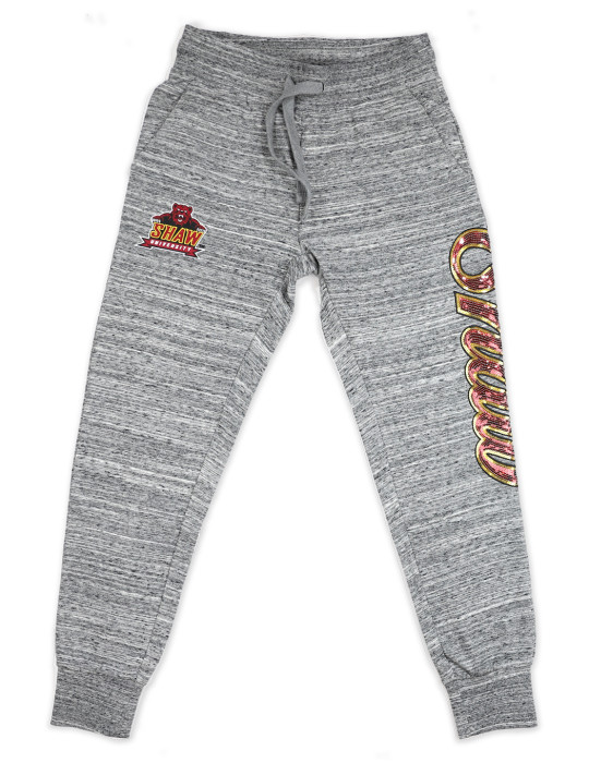 Shaw University Grey Women's Jogger Pants - 2025