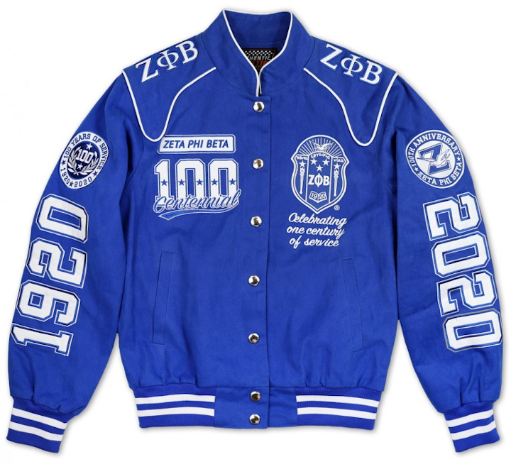 Zeta Royal Centennial Nascar Twill Jacket