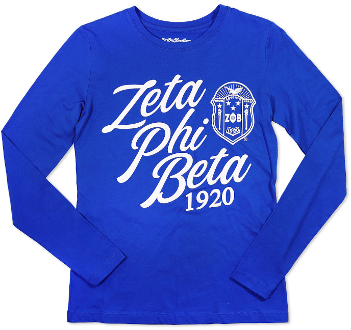 Zeta Blue Long-Sleeve Tee - 2022