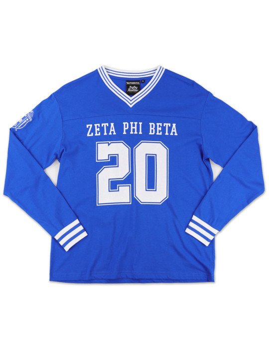 Zeta Royal Longsleeve Jersey Tee - 2025