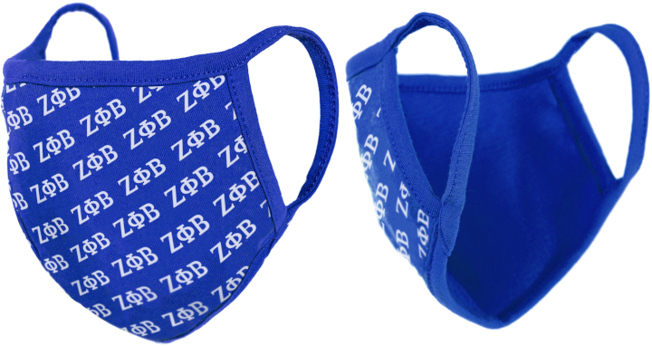 Zeta Design Reusable Cloth Face Mask w/ Filter Slot