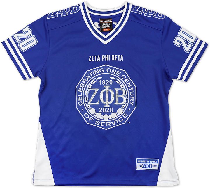 Zeta Royal CENTENNIAL Football Jersey