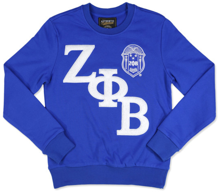 Zeta Royal Chenille Sweatshirt - 2023