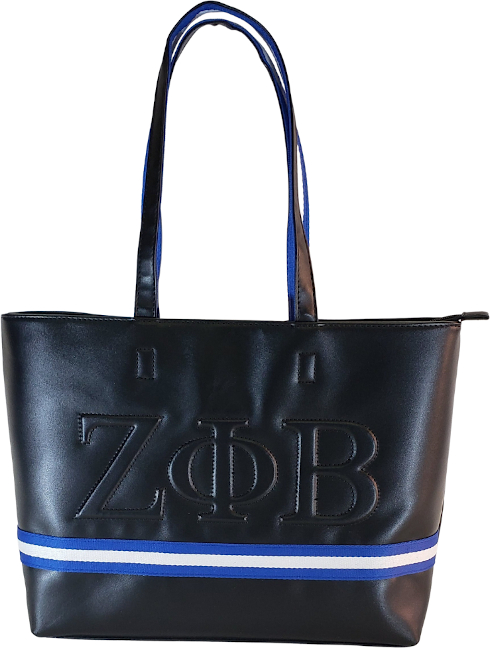 Zeta Embossed LINE Tote Bag - BD