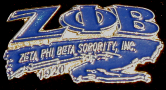 Zeta Lapel Pin - CC