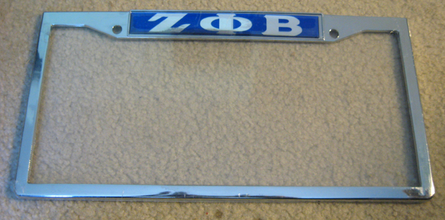 Zeta License Frame - NC Legal