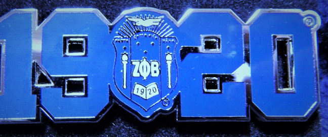 Zeta Year Crest Pin - FO