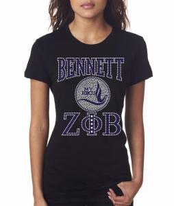 Zeta - Bennett College Bling Shirt - CO