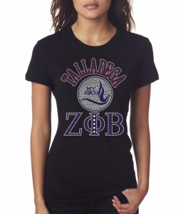 Zeta - Talladega State Bling Shirt - CO