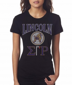 Sigma Gamma Rho - Lincoln University Missouri Bling Shirt - CO