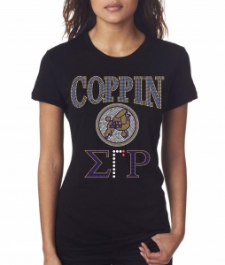 Sigma Gamma Rho - Coppin State Bling Shirt - CO