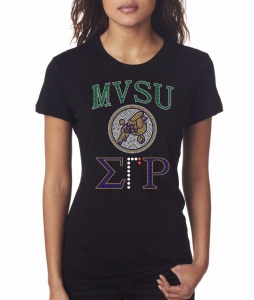 Sigma Gamma Rho - Mississippi Valley State University Bling Shirt - CO