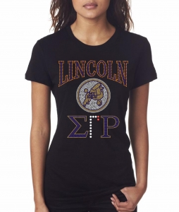 Sigma Gamma Rho - Linoln University PA Bling Shirt - CO