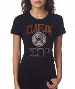 Sigma Gamma Rho - Claflin University Bling Shirt - CO