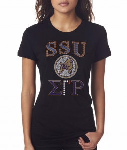 Sigma Gamma Rho - Savannah State University Bling Shirt - CO