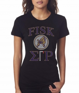 Sigma Gamma Rho - Fisk University Bling Shirt - CO