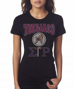 Sigma Gamma Rho - Tougaloo College Bling Shirt - CO