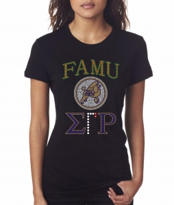 Sigma Gamma Rho - Florida A&M University Bling Shirt - CO