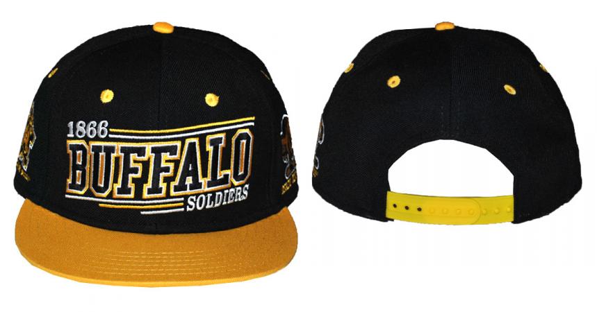 Buffalo Soldiers Cap - BS-149-BLK