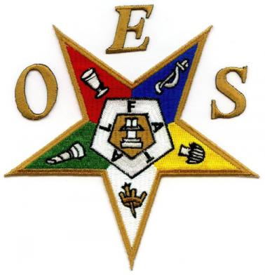 Order of the Eastern Star Patch