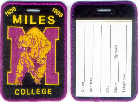 Miles College Large Luggage Tags - Set of 2
