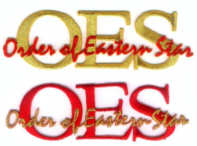 OES Signature Patches Set of 2