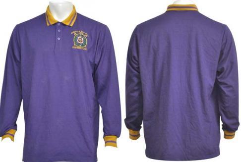 Omega Long Sleeve Polo Shirt