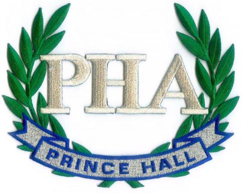 Mason Prince Hall Wreath Large Patch