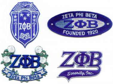 Zeta Patches Set of 4