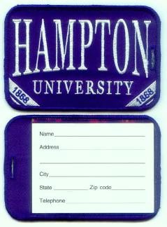 Hampton_University_Luggage_Tags