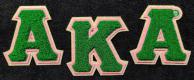 AKA_Chenille_Letters_Green_2023a