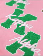 AKA Pink Chenille Sweatshirt - 2023 1